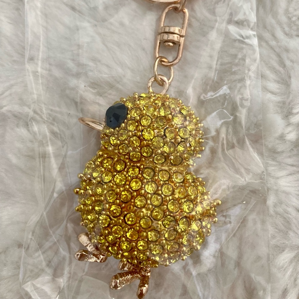 Little Chick Purse Charm Keychain